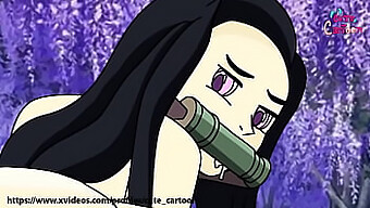 Nezuko Förvandlas Till En Demon Och Förför Tanjiro I Denna Animerade Hentai